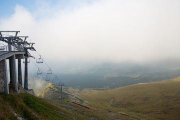 View from Kasprowy Wierch, Tatry mountains, Poland.