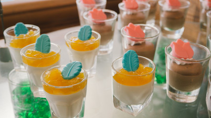 orange mousse cake cocktail