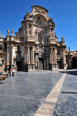 Fototapeta na wymiar Murcia, Spain, Cathedral