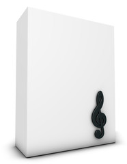 clef and box