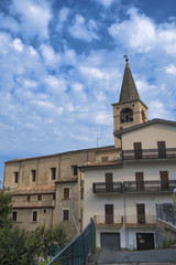 Fototapeta na wymiar Caramanico Terme (Abruzzi, Italy): historic church