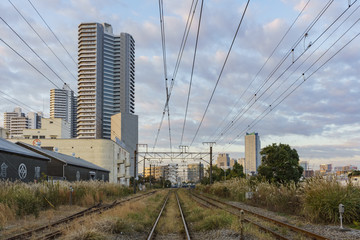 Beautiful cityscape around Kanagawa-Ken