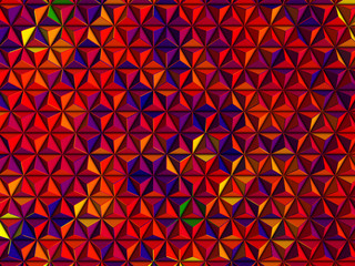 Geometric Triangular Pattern Background