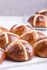 Easter hot cross buns