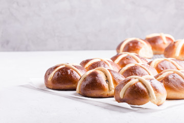 Easter hot cross buns