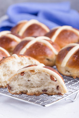 Easter hot cross buns