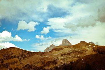 Obraz premium back side of Tetons
