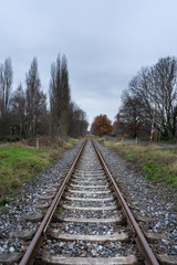 Straight railroad