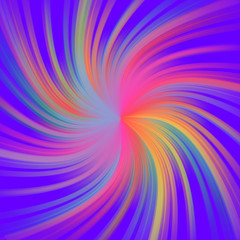 Fototapeta premium Abstract bright and colorful swirl lines background.