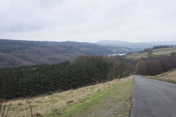Fototapeta premium Images of the Goyt Valley in Derbyshire England