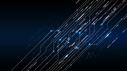 vector abstract background technology illustration communication data security