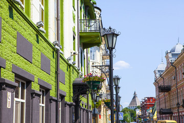 Astrakhan city street day