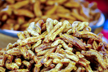 Banana preserved by sundry method