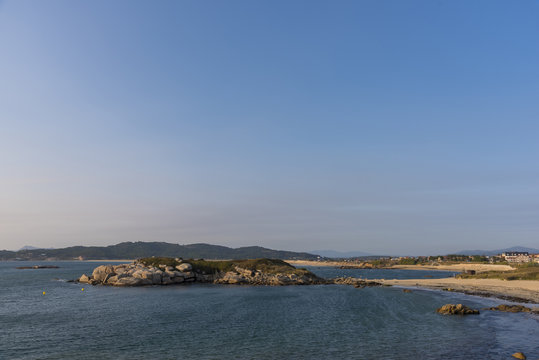 Costa de Playa de Lapa e Playa de Foxos (Noalla, Sanxenxo - Espa&ntilde;a).
