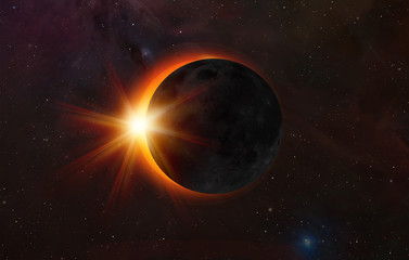 Obraz na płótnie Canvas Solar Eclipse 
