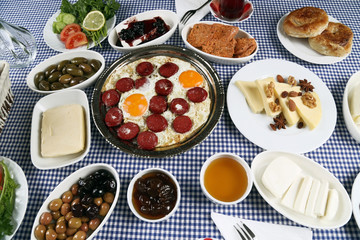Delicious Turkish breakfast is waiting for you