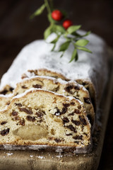 stollen cake for christmas time