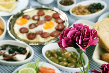 Delicious Turkish breakfast is waiting for you