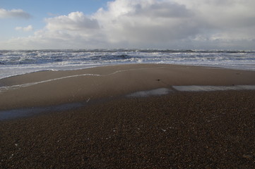 Sandstrand an jütlands Nordseeküste