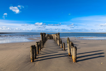 Strandpanorama auf Spiekeroog