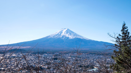 Naklejka na ściany i meble Fuji Mountain view 5