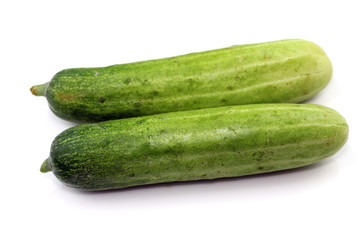 Green cucumber vegetable