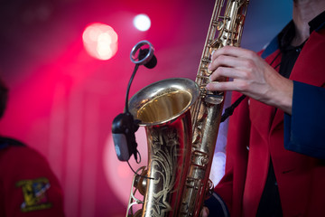 Obraz premium saxophone