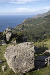 Rock at Viewpoint; Teixido Village; Galicia