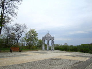 openwork metal gazebo