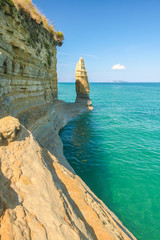 Steilküste bei Sidari Korfu