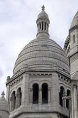 Fototapeta na wymiar détail de la Basilique du Sacré-Cœur de Montmartre