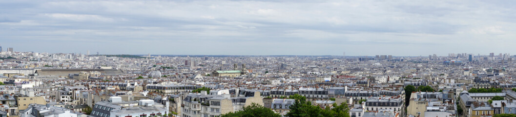 Paris depuis la butte Montmartre