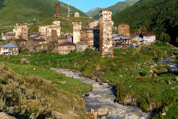Village of Ushguli, Georgia