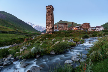 Village of Ushguli, Georgia