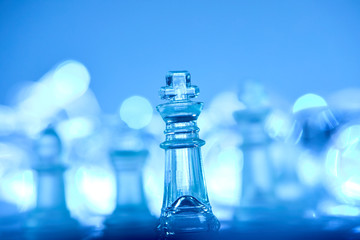 glass chess