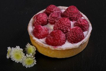 Raspberry cake