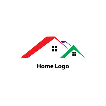 Home Logo Vector Template Design