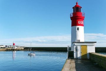 Fototapeta na wymiar port du Guilvinec dans le Finistère