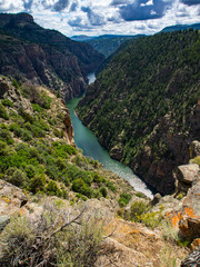 Fototapeta na wymiar Black Canyon of the Gunnison, Colorado, River