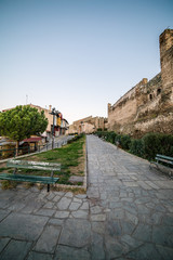 Fototapeta premium Trigoniou Tower, at Thessaloniki city, Greece