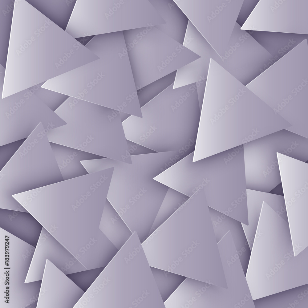Poster the gray colored abstract polygonal geometric texture, triangle 3d background. triangular mosaic bac