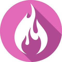 fire bonfire flame circle shape