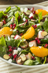 Raw Organic Winter Chard Salad with Oranges