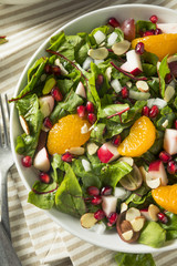 Raw Organic Winter Chard Salad with Oranges