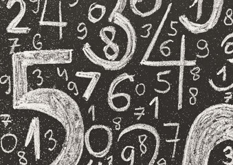 Background of numbers. from zero to nine. Background with numbers. Numbers texture.
