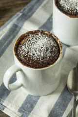 Homemade Microwave Chocolate Mug Brownies