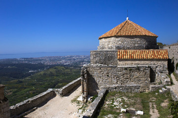 Fototapeta premium Klis fortification near Split, Croatia
