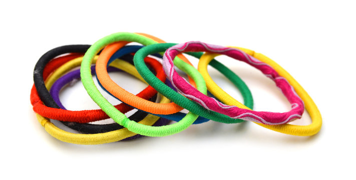 colorful hair bands
