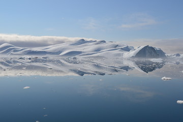 Beautiful iceberg in the Ilulissat icefiord - Kangia