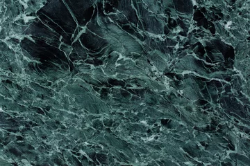 Wandcirkels aluminium Green marble natural pattern for background. © Dmytro Synelnychenko